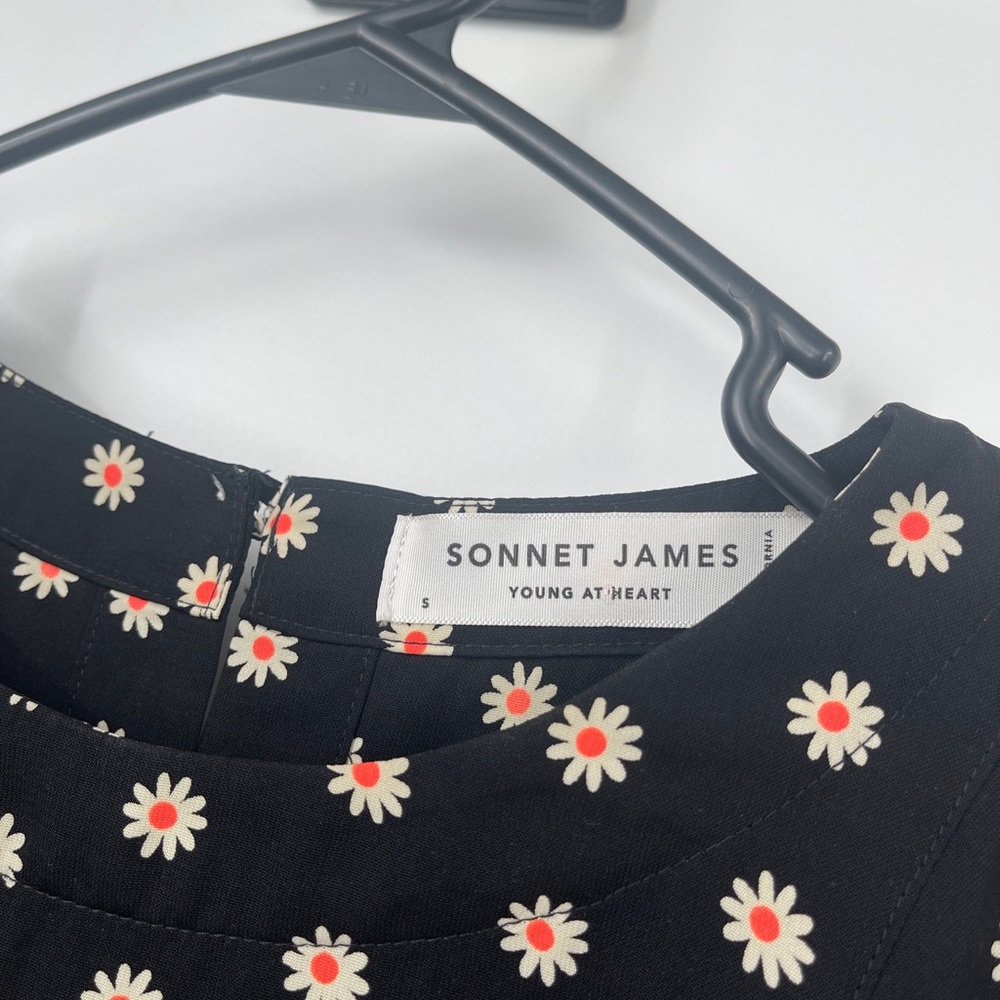 SONNET JAMES Young at Heart Daisy Dress Size Small S - Picture 3 of 5